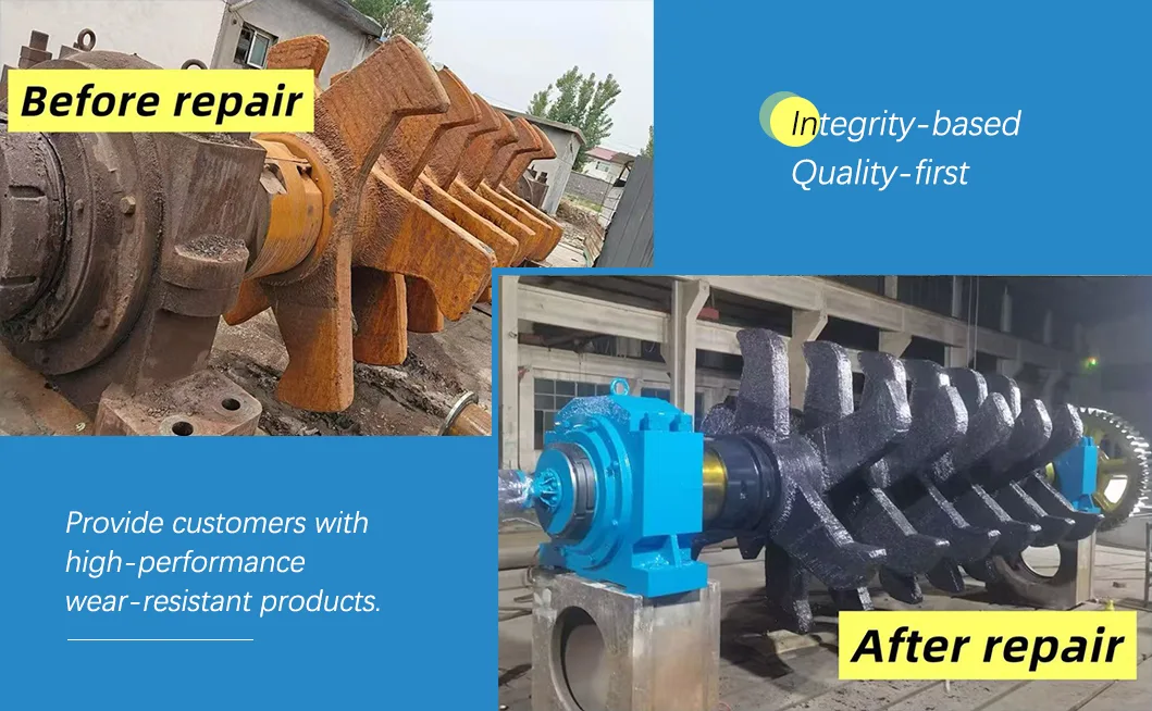 Ремонт одного ролика агломерационной машины