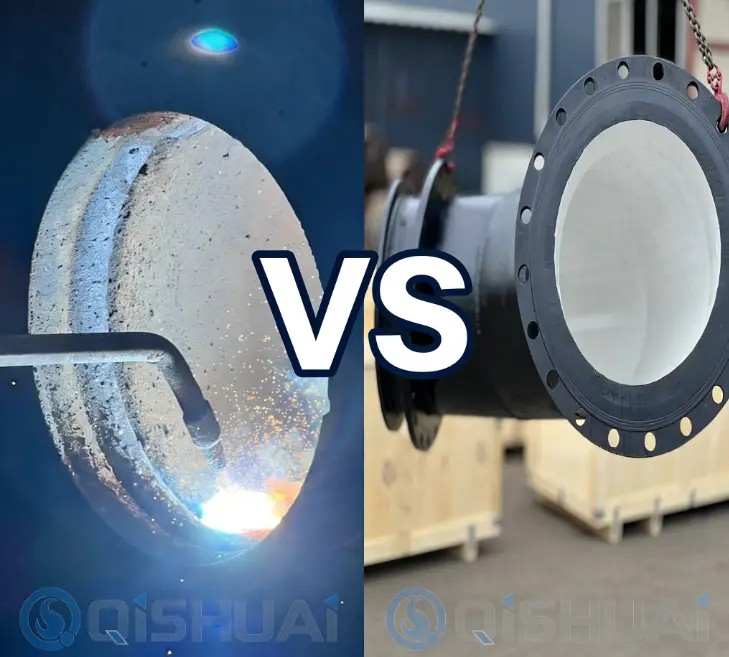 Углубленный анализ компании Shandong Qishuai: Руководство по выбору труб с накладным покрытием из карбида хрома и труб с футеровкой из глиноземной керамики, подходящих для условий высокой абразивности во всех отраслях промышленности